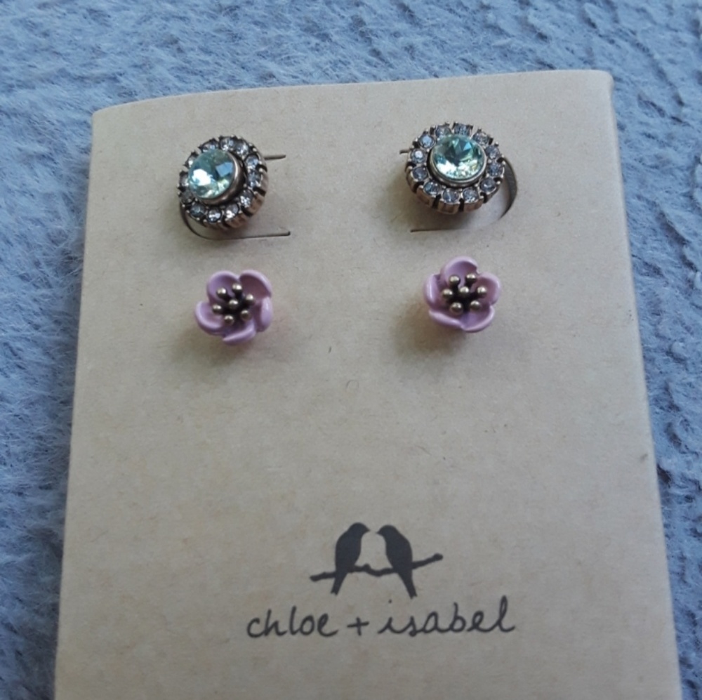 Chloe + Isabel Femme de Fleurs Convertible Studs